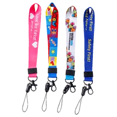 Custom Full Color Short Lanyards