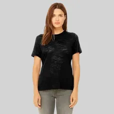 Bella and Canvas Ladies Relaxed Jersey Short-Sleeve T-Shirt - Slub
