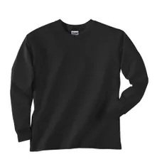 Gildan Youth Ultra Cotton Long Sleeve Tee - Dark/Color