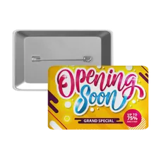 Rectangle Buttons 2.35" x 1.15" 