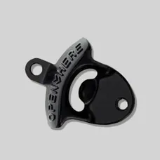 Custom Black Bottle Openers