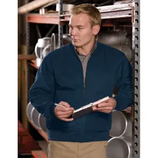 CornerStone Team Style Jacket with Slash Pockets - Dark/All