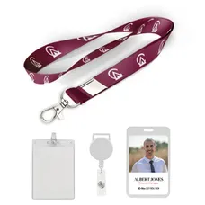 1 inch Price Saver Lanyard with Lobster Claw-A