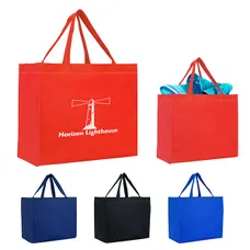 HEAT SEALED NON-WOVEN GRANDE TOTE BAG 