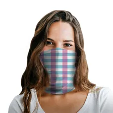 Highlight Plaid Polyester Gaiter 