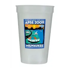 17 oz. Nite-Glow Stadium Cup - Full Color Digital, 1 Side