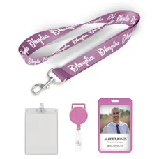 Polyester 5/8 inch Lanyard-A