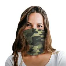 Green Camo Polyester Gaiter 