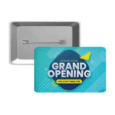 Rectangle Buttons 2.75" x 1"