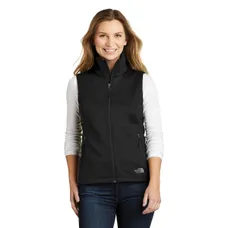 The North Face Ladies Ridgeline Soft Shell Vest - Dark/All