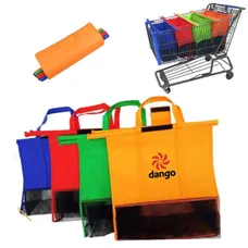 4 Pack Reusable Grocery Shopping Cart Bags