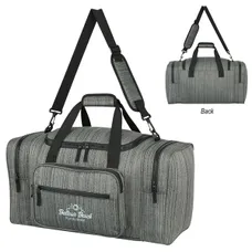 HEATHERED DUFFEL BAG