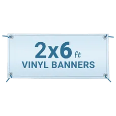 Vinyl Banner 2' x 6'