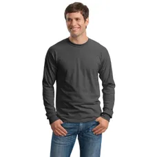 Gildan Gildan - Ultra Cotton 100% Cotton Long Sleeve T-Shirt - Colors