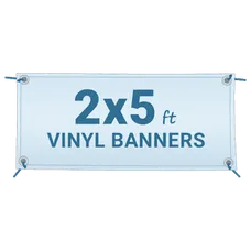 Vinyl Banner 2' x 5'