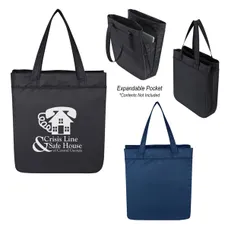 WATER-REPELLENT TRAVEL TOTE BAG