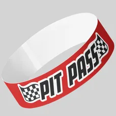 Pit Pass Tyvek® Wristbands