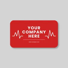 Round Corner Business Card Magnet