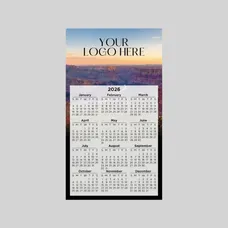 Calendar Large Magnet 3-29/32 x 6-15/16