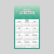Calendar Sq Crnr Magnet 2-29/32 x 4-15/16