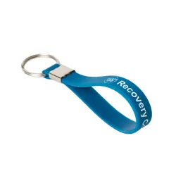 Custom Colorfilled Wristband Keychains