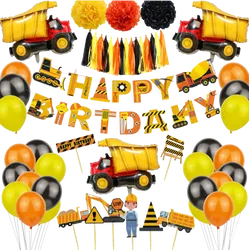 Custom Construction Theme Birthday Decorations