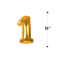 Custom Number Balloon 16"