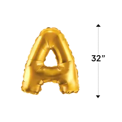 Custom Letter Balloon 32"