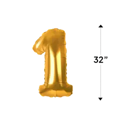 Custom Number Balloon 32"