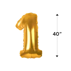 Custom Number Balloon 40"