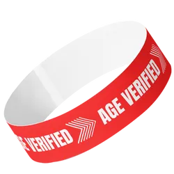 Age Verified Tyvek® Wristbands
