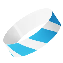 Stripes Tyvek® Wristbands