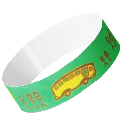 School Bus Tyvek® Wristbands