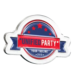 Soft Enamel Political Campaign Pins