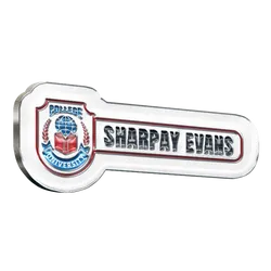 Soft Enamel School Badge Pins