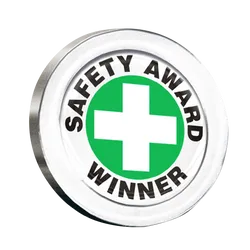 Soft Enamel Safety Award Pins
