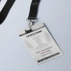 Custom Church ID Name Badges