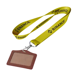 Custom Polyester lanyard with Badge Holders