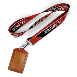 Custom Full Color Lanyard with Badge Holders