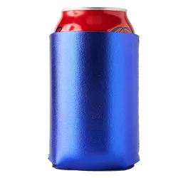 Blank Metallic Can Coolers