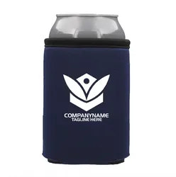 Black Border Can Coolers