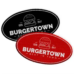 Custom Oval Patches