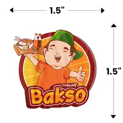 Custom 1.5" x 1.5" Temporary Tattoos