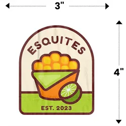 Custom 3" x 4" Temporary Tattoos