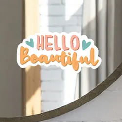 Custom Mirror Stickers