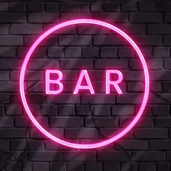 Custom Bar Circle Neon Signs