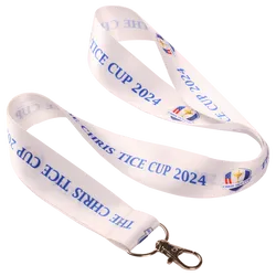 Custom Heat Transfer Satin Ribbon Lanyards