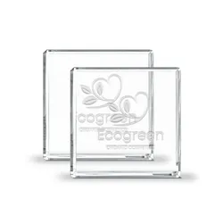 Customized Crystal Carving Coaster