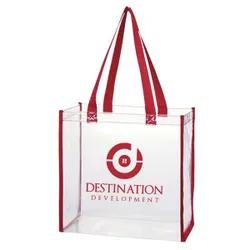 Custom Economy Clear Tote Bag