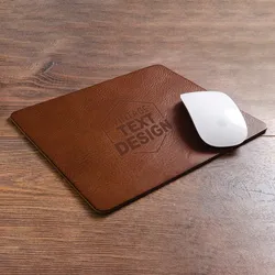 Custom Leather Mouse Pads